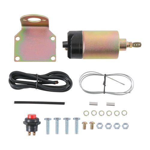 JDMSPEED 60 Pound Shaved Door Handle Trunk Solenoid Popper Kit Street Rod Design To Pop Open The Toughest Doors, Hoods And Trunks 60lb