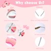 Creatoy Axolotl Toys, Axolotl Costume Kids Animal Headband with Tail for Girls Boys Dress Up Christmas Birthday Party Favors