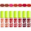 7 Colors Lip Tint Stain Set, Watery Lip Stain Mini Liquid Matte Lipstick,Moisturizing Lip Stain, Long-Lasting,Non-Stick Tinta Para Labios, Waterproof and High Pigment Lip Makeup (02# AVOCADO)