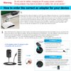 GuanTing Universal AC Adapter 12V 2A Power Supply Charger 24W AC110V to DC12V 2000mA 1500mA 1000mA 500mA Power Driver 8 DC Plug Tips 12 Volt Converter Inverter Transformer ac dc Adapter(DC12V~2A)