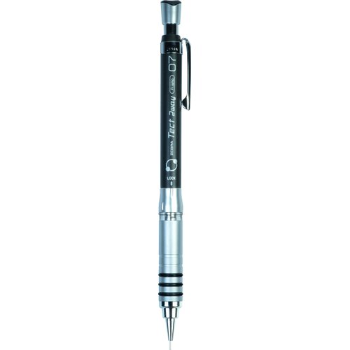 Zebra Pen Zensations Tect 2Way Mechanical Pencil, 0.7mm, Black Barrel, 1-Count