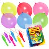 30-Pack Stocking Stuffers For Kids Party Favor Neon Punch Balloons - Piñata Filler Boys & Girls - Goodie Bags Stuffers for Pool Party, Birthday Party Favors for Kids 8-12 & Toddlers 3-5, 4-8
