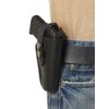 Barsony Black Leather Belt Clip Holster for Beretta Nano right