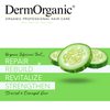 DermOrganic Organic Cucumber Curl Care – Sulfate Free, Color Safe, Hydrating – Shampoo – 17oz