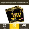 96pcs Construction Birthday Party Supplies Construction Theme Paper Plates and Napkins Construction Truck Decorations for Boys Kids Tractor Dump Digger Vehicle Themed Party Favors, Serve 24