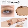 INTO YOU Nude Eyeshadow Palette, 4 Colors Matte Eye Shadow Palletes, Warm Neutral Naked Pigments, Long Lasting Professional Beauty Makeup Eyeshadow