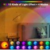 Tacopet Sunset Lamp Projector Sunset Night Light Sunset Projection Lamps Halloween Sunset Light with Remote Mood Lighting Rainbow Sunlight lamp Led Colorful Changing for Home Bedroom