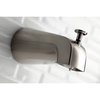 Kingston Brass K188A8 Designer Trimscape Showerscape 5-Inch Tub Spout with Diverter, Brushed Nickel