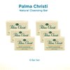 Palma Christi (Castor Oil) Natural Cleansing Bar Soap, 6 bar set