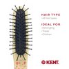 Kent ARTH1 Baby Hair Brush, Hair Brush for Kids, Small Brushes for Hair and Travel Brush Hair Detangler with Non-Scratch Nylon Bristles for Gentle Detangling Arthedz (Hearts N' Roses Pattern)
