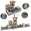 Military Base Building Block Sets for Army Minifigure War Accessories,Flexible and Movable Military Guard Tower Guns Weapons Toys for Kids,MOC Small Particle Assembled Building Blocks