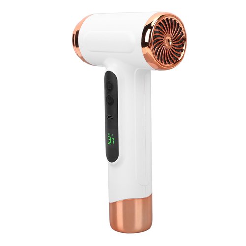 Cordless Hair Dryer,Portable Blow Dryer for Women Men,Hot Cold Blow 15000mAh Rechargeable Lightwe...