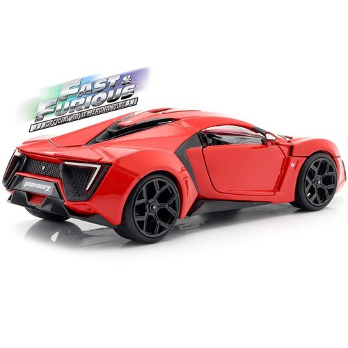 Jada Lykan Hypersport Red Fast & Furious 7" (2015) Movie 1/24 Diecast Model Car