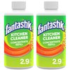 Fantastik Kitchen Cleaner Concentrate, Two 2.9 oz Concentrated Refill Bottles