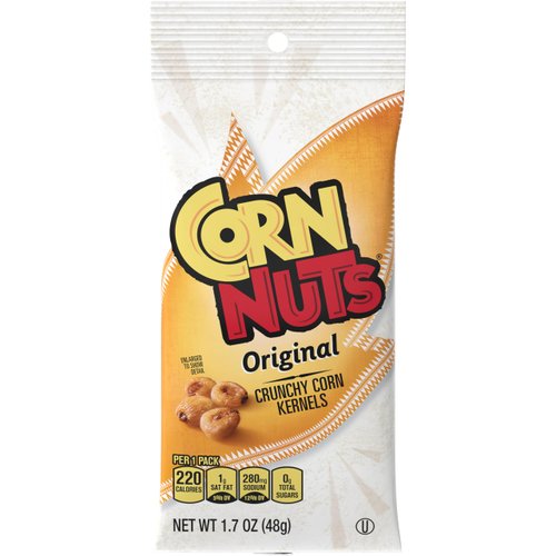 CORN NUTS Original Crunchy Corn Kernels Snack, 18 Count(Pack of 1)