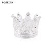 KADS 2 PCS Crown Nair Art Acrylic Liquid Powder Glass Dappen Dish Glass Cup Nails Art Pen Holder Nail Dappen Dish Nail Crystal Bowl Dapping Dish Glass Crystal Cup for Acrylic Liquid Powder