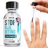 Stop Nail Biting Treatment - Clear, Bitter-Tasting Nail Polish To Stop Nail-Biting - Easy To Apply and Safe For Children - Nail Strengthener Solution - Nail Care for Healthy Nail Growth (0.5 fl oz)