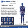PowerStep Pulse 3/4 Orthotics - Arch Support Inserts + Pain Relief for Cleats & Tight Running Shoes - Insoles for Plantar Fasciitis, Mild Pronation, and Shin Splints (M 9-9.5, F 11-11.5)