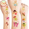 Woodland Fairy Tattoos Birthday Party Supplies Decorations Party Favors 96PCS Tattoos Stickers Cute Kids for Girls Boys Gifts Classroom School Prizes Themed Christmas