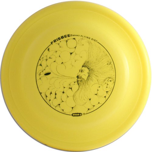 Wham-O FB6 Fastback Frisbee Flying Disc, Original Mold Luftmeister Yellow