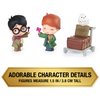 Wizarding World Harry Potter, Micro Magical Moments Action Figures Set with Exclusive Harry, Ron, Hedwig & Display Case, Kids Toys for Ages 6+