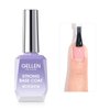 Gellen Gel Base Coat, 18ml Gel Polish Base Coat Soak Off U V Light Cured, Strong Base Coat Gel Nail Polish, Gel X Nail Base Coat Gel Polish for Salon