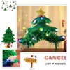 Gangel Christmas Headbands Christmas Trees Hair Band Light Up Headbands LED Glow Hairband Party Costume Hair Accessories for Women