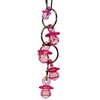Bonka Bird Toys 1745 Chandelier Bird Toy Parrot cage Toys Cages African Grey Conure Cockatiel. Quality Product Hand Made in The USA. (Pink)