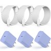 Apple iPhone 16 15 Charger Fast Charging [Apple MFi Certified]3Pack 20W USB Type C Charging Block with Long 6 FT Fast Charging Cable for iPhone 16/16 Pro/Pro Max,iPhone 15/15 Pro Max/Plus/iPad(Purple)