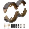 10L0L Golf Cart Brake Shoes Kit for Club Car DS & Carryall 1981-1994 OEM 101146302 101880701, EZGO XI-Serial 1983-1986, Yamaha G1 1978-1980, etc