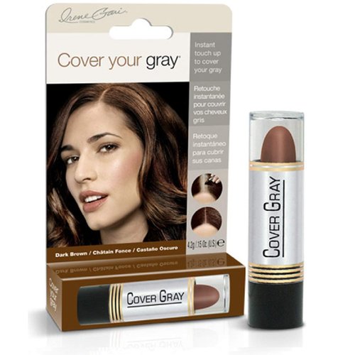 Cover Your Gray Hair Color Touch-Up Stick - Dark Brown (6-Pack)