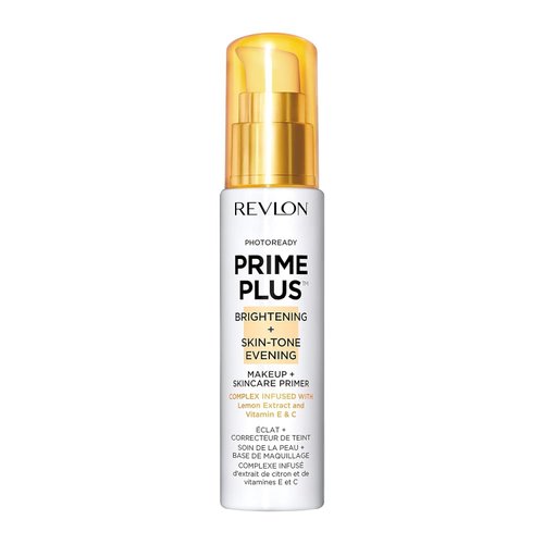 REVLON PhotoReady Prime Plus Face Makeup Primer, Brightening & Skin Tone Evening, 1 Oz