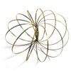 Original GeoFlux Mesmerizing 3-D Kinetic Sculpture & Interactive Spring Toy (Gold)