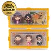 Wizarding World Harry Potter, Micro Magical Moments Year 4 Set with Harry, Hermione & Hungarian Horntail Dragon Toy & Display Case, Kids Toys