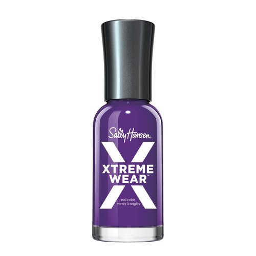 Sally Hansen Xtreme Wear Nail Polish, Streak-Free, Shiny Finish, Long-Lasting Nail Color, Purple Craze, 0.12 fl oz