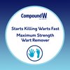 Compound W Maximum Strength One Step Invisible Wart Remover Strips, 14 CT, 2 Pack