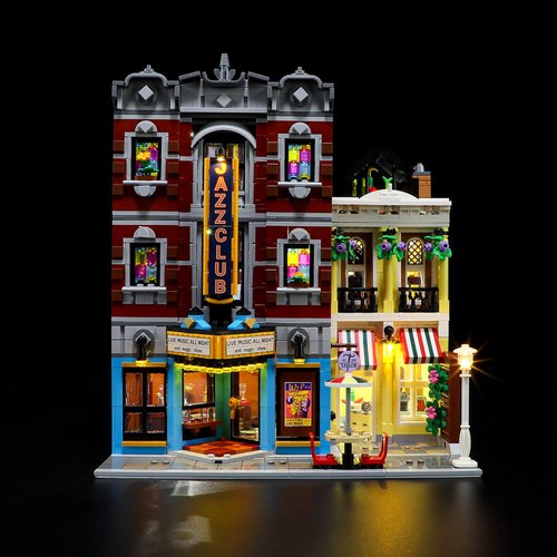 BRIKSMAX Led Lighting Kit for LEGO-10312 Jazz Club - Compatible with Lego Icons Building Blocks Model- Not Include Lego Set