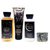 Bath & Body Works Into The Night - Trio Gift Set - Body Cream, Shower Gel and Body Lotion with a Charcoal Scrub Soap