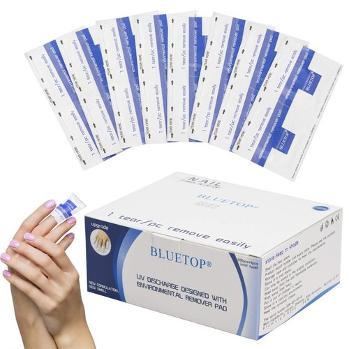 Nail Polish Remover Wipes 200 PCS Nail Cleaner Remover Soak Off Gel Nail Polish, Nail Wraps Gel Polish Remover Nail Remover Nail Soak off Pads Nail Wipes for Salon Home Use