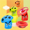 iHuorxe Mushrooms Spinning Fidget Toy for Kids Gyroscope Novelty Bulk Toys Christmas Stocking Stuffers Party Favors for Boys Girls, Idea for Birthday Gift School Prize(3 Pcs)
