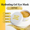 Under Eye Patches-24k Gold, Premium Quality Aloe Vera, Hyaluronic Acid, Snail Collagen-Organic Gel Eye Masks for Puffy Eyes, Eye Bags, Dark Circles, Crows Feet - 60 Patches- by Eclectic Sundays Canada