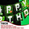WERNNSAI Game Birthday Banner - Video Game Party Supplies Happy Birthday Bunting Garland for Boys Kids Player Geeks Gaming Themed Party Decorations Assembled