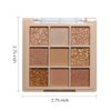 FLYEEO Eyeshadow Palette Makeup- 9 Colors Naked Eyeshadow Palette Matte Shimmer Korean Natural Eye Shadow palettes Highly Pigmented Naturing-Looking Long Lasting (#04)