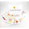 18 Assorted Birthday Cards - Blank Happy Birthday Cards - Boxed Set
