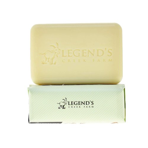 Legend's Creek Farm Goat Milk Soap - Triple Milled Moisturizing Soap Bar for Hands and Body - 9 Oz Creamy Lather, Nourishing, Natural Soap for Sensitive Skin (Fresh Lime, Pack of 2)