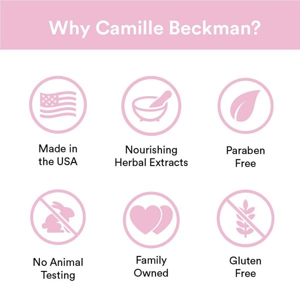 Camille Beckman Hand and Body Duet Set, Silky Body and Glycerine Hand Cream, Glycerine Rosewater