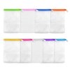 Galepromot 10Pcs Foaming Mesh Bags, Portable Soap Saver Bags Hangable Net Soap Pouches, Nylon Drawstring Bags Shower Foaming Mesh Face Cleansing Tool Soaps