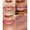 City Beauty City Lips Plumping Lip Gloss Pink Nude - High-Shine Gloss for Fuller, Younger-Looking Lips | Hydrating & Smoothing Lip Treatment Hyaluronic Acid