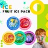Kids Ice Pack, Hot or Cold Pack Gel Cooling Pad, Reusable for Injuries Medical Health,Swelling and Pain Relief, Tired Eyes, Child Injury, Headache, Sinus Relief (Dinosaur Ice Pack)