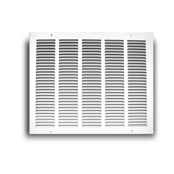 HVAC Premium 10'' x 6'' Return Air Grille - Sidewall and Ceiling - HVAC Vent Duct Cover Diffuser - White [Outer Dimensions: 11.75w X 7.75''h]